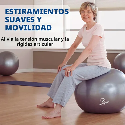 Vista 6 de ProBody Pilates Yoga Ball - Vibrant Colors Exercise Ball