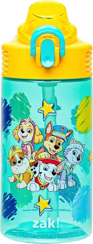 Vista 33 de Zak Designs Barbie Sage - Botella de agua para niños con popote a prueba