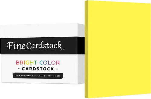 Vista 29 de Papel de alta calidad para tarjetas de colores, caja de 1000 hojas, cartulina de peso medio de 65 libras, perfecta para suministros escolares, artes