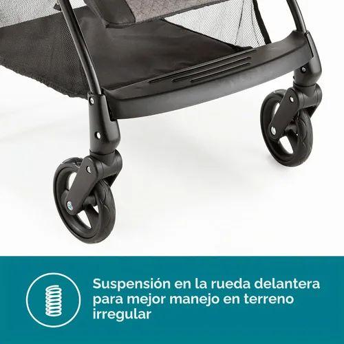 Vista 9 de Contours Quick Elite - Cochecito de bebé, cochecito de viaje ligero y compacto, compatible con asiento de automóvil infantil, asiento reclinable