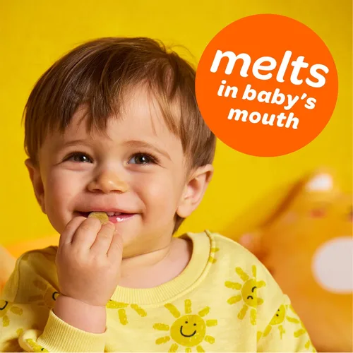 Vista 5 de Happy Baby Organics - Snacks para bebés, yoguis griegos, bocadillos de yogur liofilizado y frutas, aperitivo sin gluten para bebés de más de 9