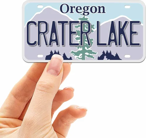Vista 16 de Calcomanías de Matrícula de Oregon, Elige tu Ciudad del OR Adhesivo para Parachoques - Calcomanía del Noroeste del Pacífico para Hydroflask (Ashland)