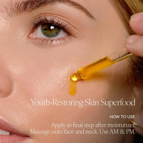 Vista 7 de Tata Harper Aceite facial con nutrientes retinoicos, aceite facial nutritivo, alternativas de retinol botánico, cuidado natural de la piel, 1.0 fl oz