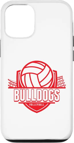 Vista 27 de Bulldogs Volleyball Back to School Spirit R Case for iPhone XR
