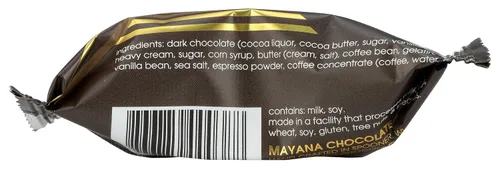 Vista 6 de MAYANA CHOCOLATE Coffee Break Mini bar, 1.5 onzas (paquete de 10)