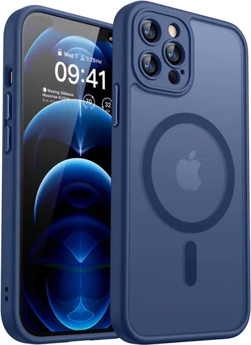 Vista 97 de CANSHN Funda magnética compatible con iPhone Air (6.5 pulgadas), mejorada [protección completa de la cámara] [compatible con Magsafe]