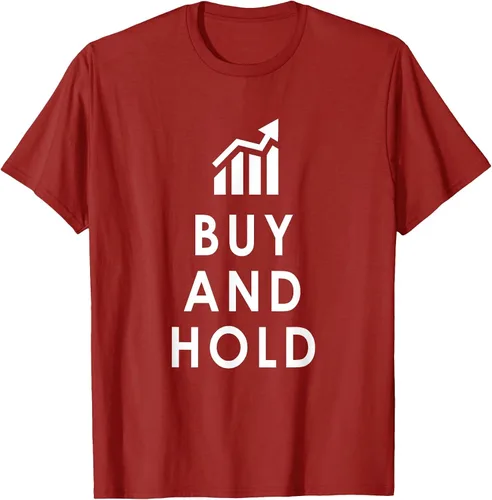 Vista 17 de Stocks Investing Buy and Hold Investor T-Shirt Asphalt Grey