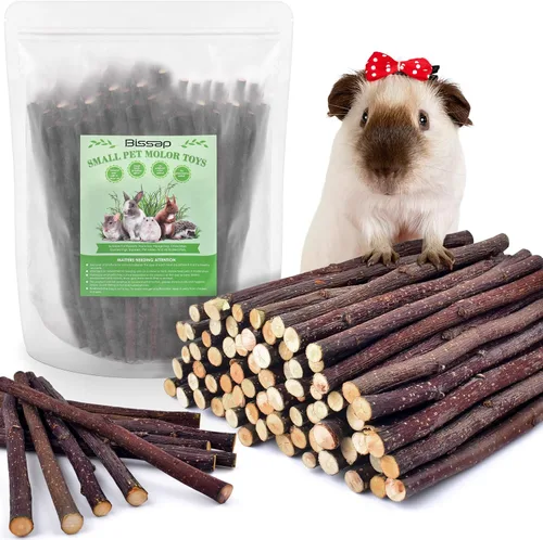 Vista 9 de Bissap - Palitos de madera de manzana natural de 120g/4.2 onzas, juguetes