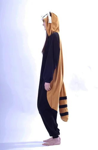 Vista 2 de SAZAC Red Panda Kigurumi - Onesie Jumpsuit Halloween Costume