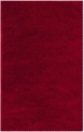 Vista 27 de SAFAVIEH Arizona Shag Collection ASG820A - Alfombra de pasillo, 2 pies 3 pulgadas x 6 pies, color crema, diseño sólido, no desprende pelusa y fácil
