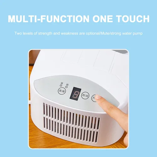 Vista 2 de Buhelyc Colchón de hielo, cubrecolchón refrescante, sistema de sueño más fresco, sistema de acondicionamiento de cama de refrigeración, silencioso