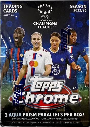 Vista 2 de 2022/23 TOPPS Chrome UEFA Champions League - Caja de valor para mujer