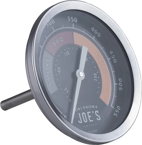 Vista 2 de [Usado] Oklahoma Joe's Medidor de Temperatura para Ahumador de 3 Pulgadas, Plata - 3695528R06