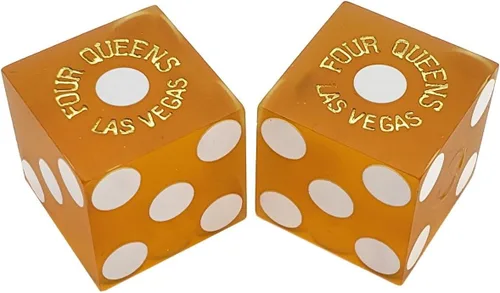 Vista 31 de Par de dados de casino en serie a juego - Auténticos dados de dados de Las Vegas 0.748 in, juegos de mesa y coleccionables - Aliante rojo pulido