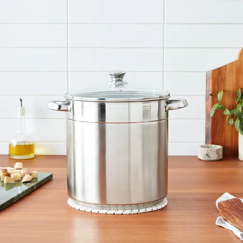 Vista 6 de Prep•N•Cook by McSunley - Olla de acero inoxidable de 12 cuartos
