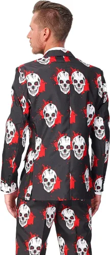 Vista 2 de Suitmeister - Trajes divertidos para hombre con diferentes estampados, incluyen chaqueta, pantalones y corbata con divertidos estampados