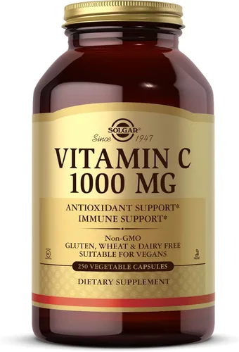 Vista 9 de Solgar Vitamina C 1000 mg, 100 cápsulas vegetales – Antioxidante y apoyo inmunológico – Salud general – Piel y articulaciones saludables