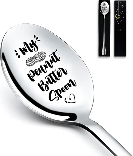 Vista 10 de Divertida cuchara de acero inoxidable grabada, cucharas I Cerealsly Love You, cuchara de cereales y café para marido, esposa, parejas, novio, novia