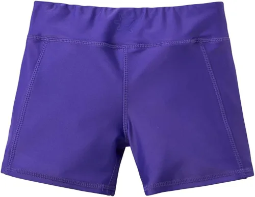 Vista 2 de UV SKINZ Pantalones cortos de natación activos para niñas con protección solar UPF 50+ - Pantalones cortos de baño para niñas, pantalones cortos