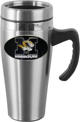 Vista 8 de Siskiyou Sports NCAA - Taza de viaje de acero con asa