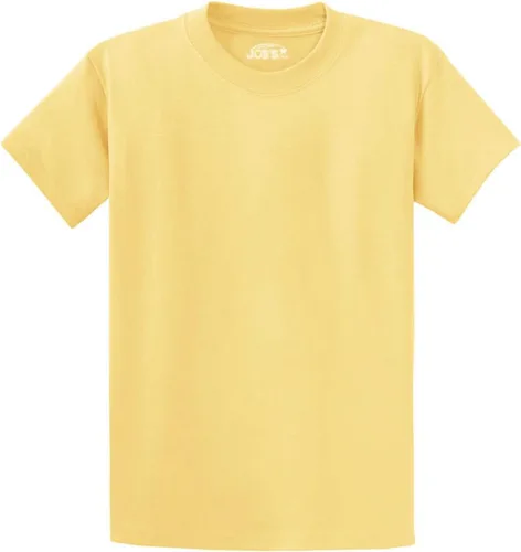 Vista 10 de Joe's USA Playeras pesadas de 6.1 onzas, 100% algodón para hombres en tallas regular, grande y alta Negro azabache