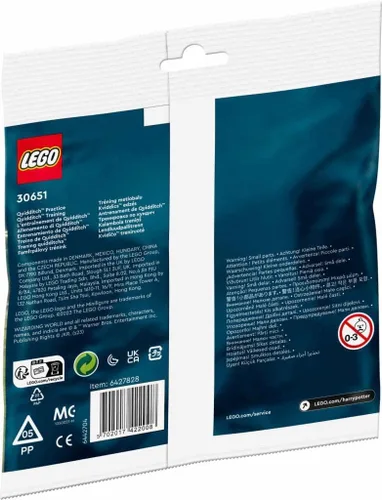 Vista 2 de ZGZZPETT Lego Harry Potter Quidditch Practice 30651 Polybag, Mediano