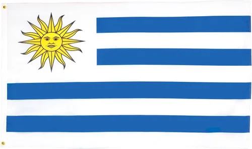 Vista 10 de AZ FLAG - Bandera de Anguila - 3x5 pies - Poliéster ligero Anguillano - Banner británico con dos ojales de latón - Resistente a la decoloración