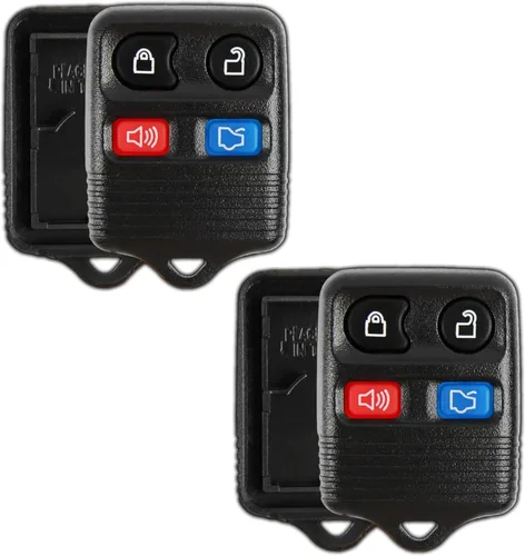 Vista 10 de keylessoption sólo el caso Keyless Entry Remote Key Fob Shell, Negro