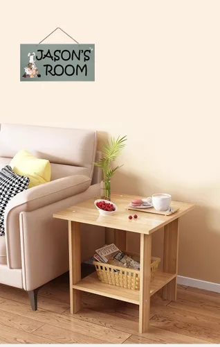 Vista 2 de Letreros personalizados de animales de dibujos animados para la cueva de hombrecito, letrero de gatos lindos, letrero personalizado para habitación