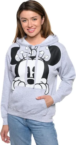 Vista 4 de Disney Sudadera con capucha para mujer Minnie Mouse Peeking