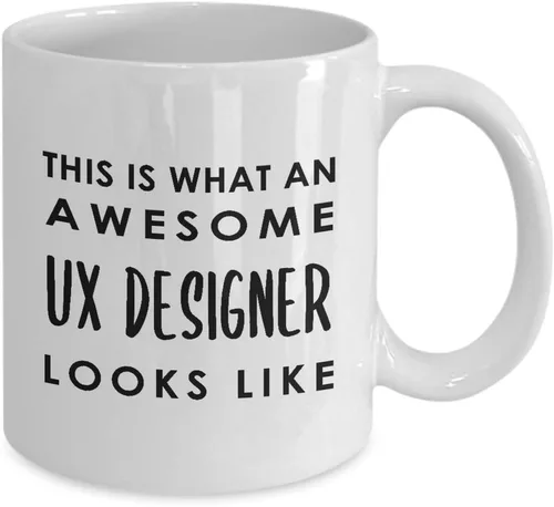Vista 2 de Regalos para UX Designer Taza de café Taza de té - Experiencia de usuario UI Interfaz de usuario Diseño de interfaz de usuario Artista Equipo Dept