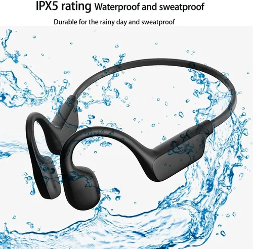 Vista 7 de Auriculares auditivos inalámbricos de conducción ósea Auriculares auditivos de oído abierto con colector de sonido para conversaciones15H Tiempo