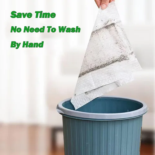 Vista 7 de Recargas de paños de barrido seco XL para Swiffer Sweeper X-Large, recargas de almohadillas secas desechables XL, recargas de paños de piso secos