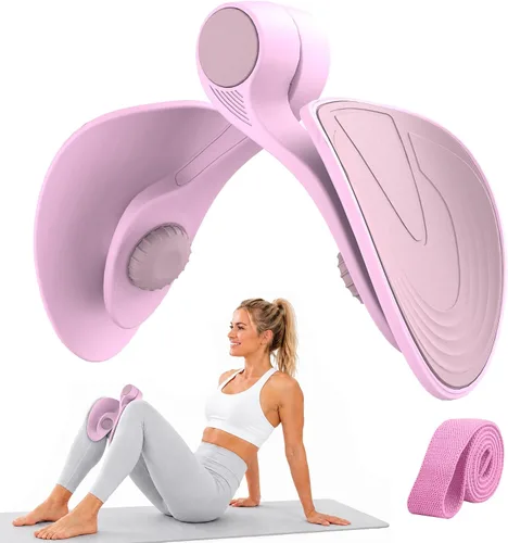Vista 14 de Pelvic Floor Exercise Devices 35lb Resistance Kegel Thigh Trainer with Band 35 lb Verde Oscuro