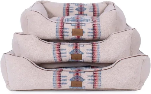 Vista 14 de Pendleton Harding Tonal Berber Kuddler - Cama para perro en gris, M