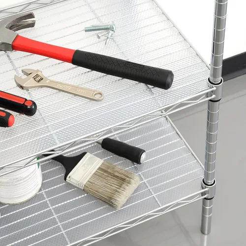 Vista 3 de Con-Tact Brand Premium Plus - Forro no adhesivo para estantes, resistente y multifuncional, 12 x 6 pies, Nova Crystal Clear, paquete de 1 rollo