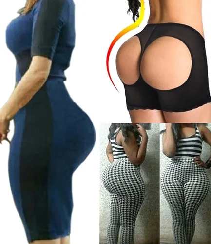 Vista 2 de FUT Ropa interior moldeadora de glúteos sin costuras para mujer con control de abdomen