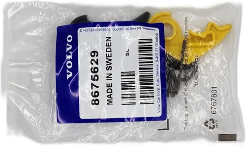 Vista 3 de Volvo Kit de reparación de garras de palanca de cambios original, 8675629-OEM, acero de aleación, negro