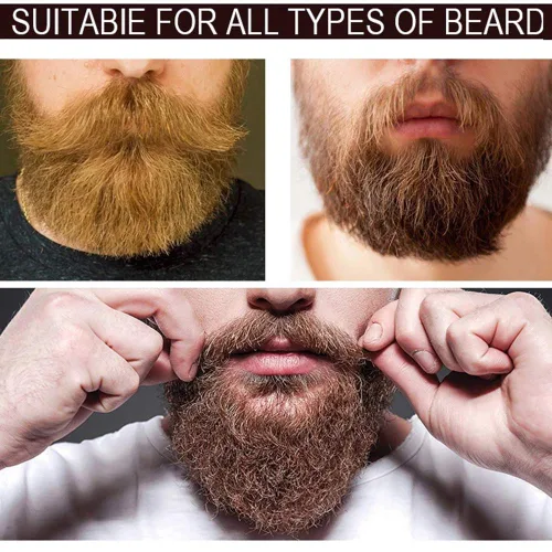 Vista 4 de AICHUN BEAUTY Cuidado de la barba para hombres Hidratante Cera orgánica de crecimiento 100% bálsamo natural para barba para hombres 2.11 oz
