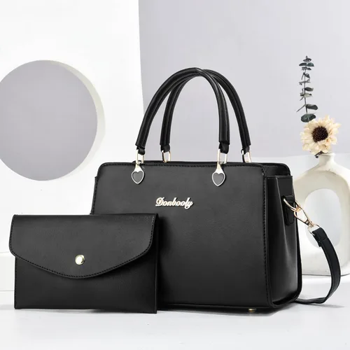 Vista 2 de Xiaoyu Bolsos y carteras de moda para mujer, elegante bolso cruzado para damas, bandolera tipo satchel con asa superior, bolsos pequeños tipo tote