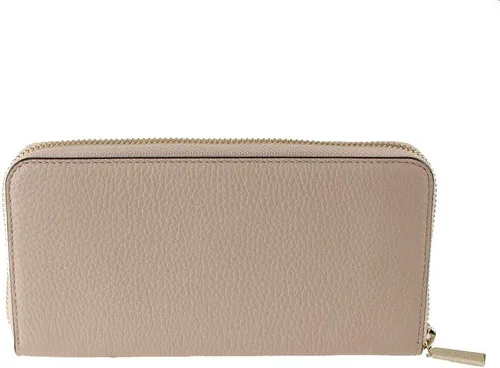 Vista 5 de Kate Spade New York Cartera grande de piel Continental en color beige cálido multi