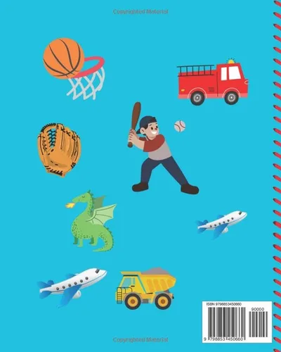 Vista 2 de Boys And Toys Coloring Book