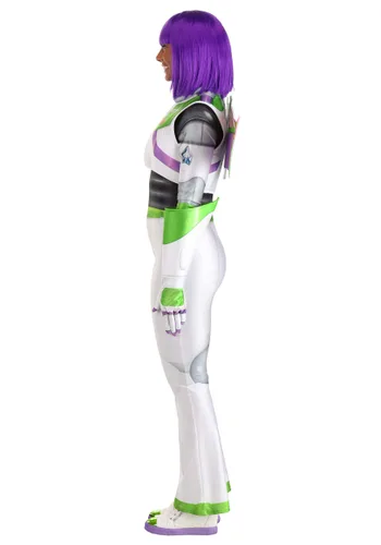Vista 4 de Disfraz de Buzz Lightyear de Disney y Pixar para Mujer Multicolor