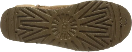 Vista 4 de UGG Mini botas Bailey Bow II para mujer Beige