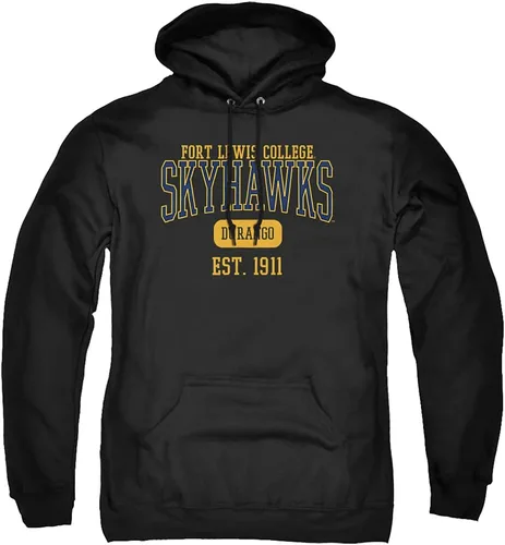 Vista 411 de LOGOVISION Colección de sudaderas con capucha unisex con diseño oficial de Collegiate Est. Date para hombres y mujeres