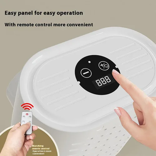 Vista 5 de 3 in 1 Multifunctional Folding Automatic Ironing Machine, Portable Boot Dryer, Heater for Office Clothes Dryer Shoe Dryer Heater for Family