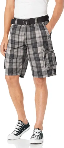 Vista 19 de Pantalones cortos cargo Wyoming con cinturón nuevos para hombre Dungarees