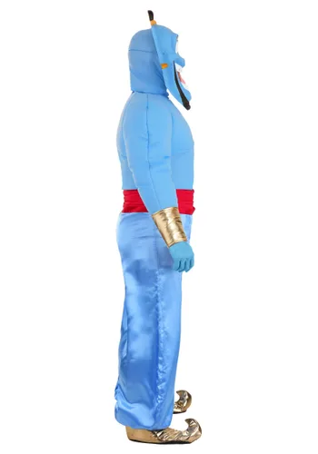 Vista 4 de Disfraz de Genio de Aladdín Disney Talla Plus para Hombre Multicolor