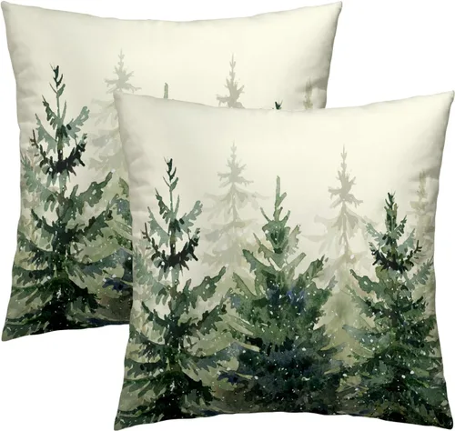 Vista 146 de Giwawa Juego de 2 fundas de almohada decorativas con diseño floral de girasol de 16 x 16 pulgadas, fundas de cojín decorativas para el hogar, sofá