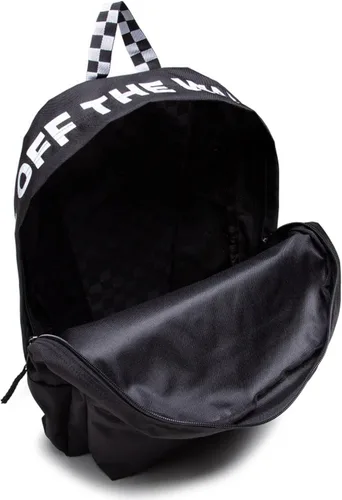 Vista 2 de Vans Mujer Casual, Negro-Blanco Tablero de Ajedrez, Talla única, Tablero de ajedrez blanco y negro